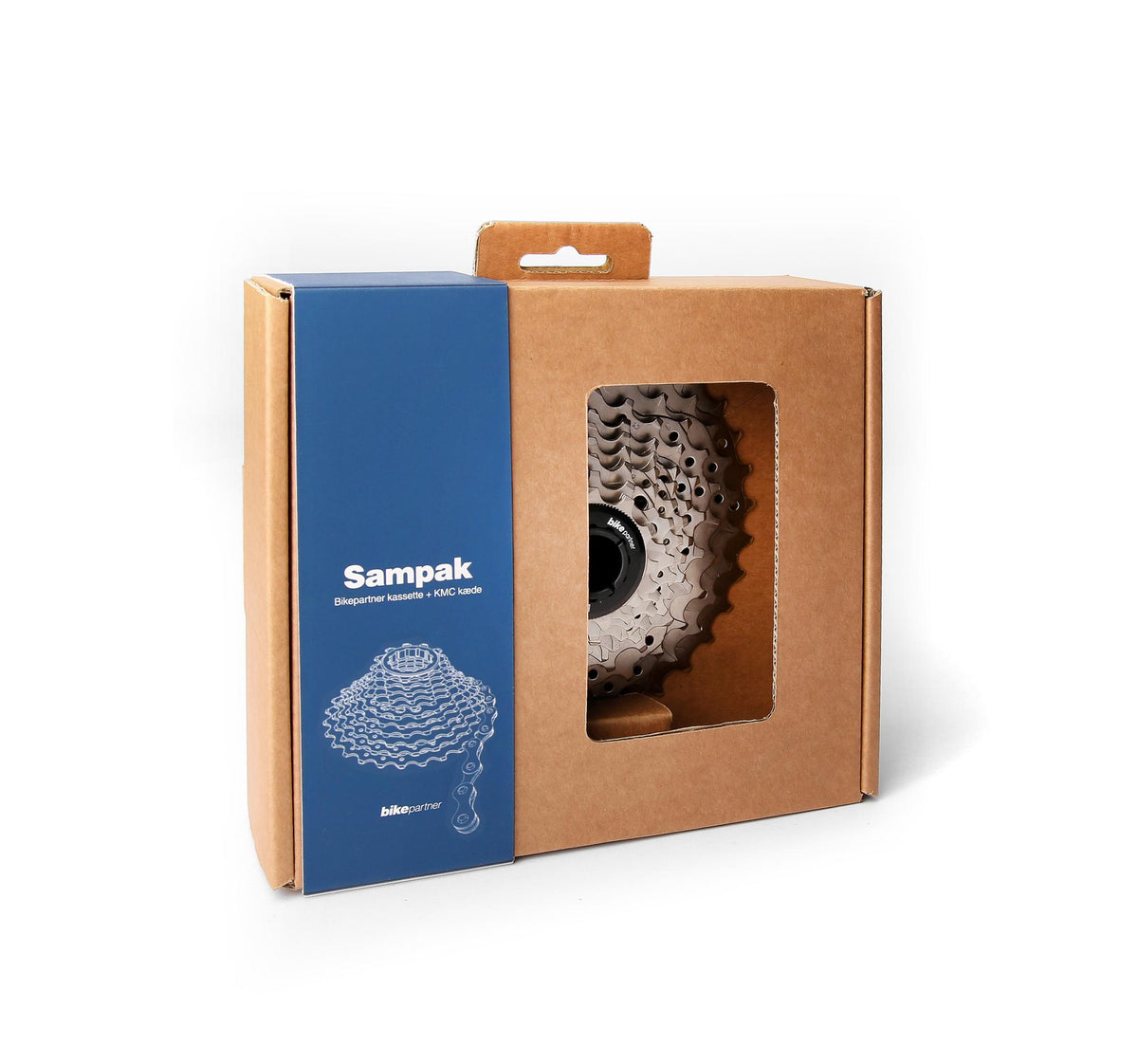 Kassette og Kæde Sampak 9-Speed 11-32t