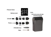 Elektrisk minipumpe USB-C opladelig