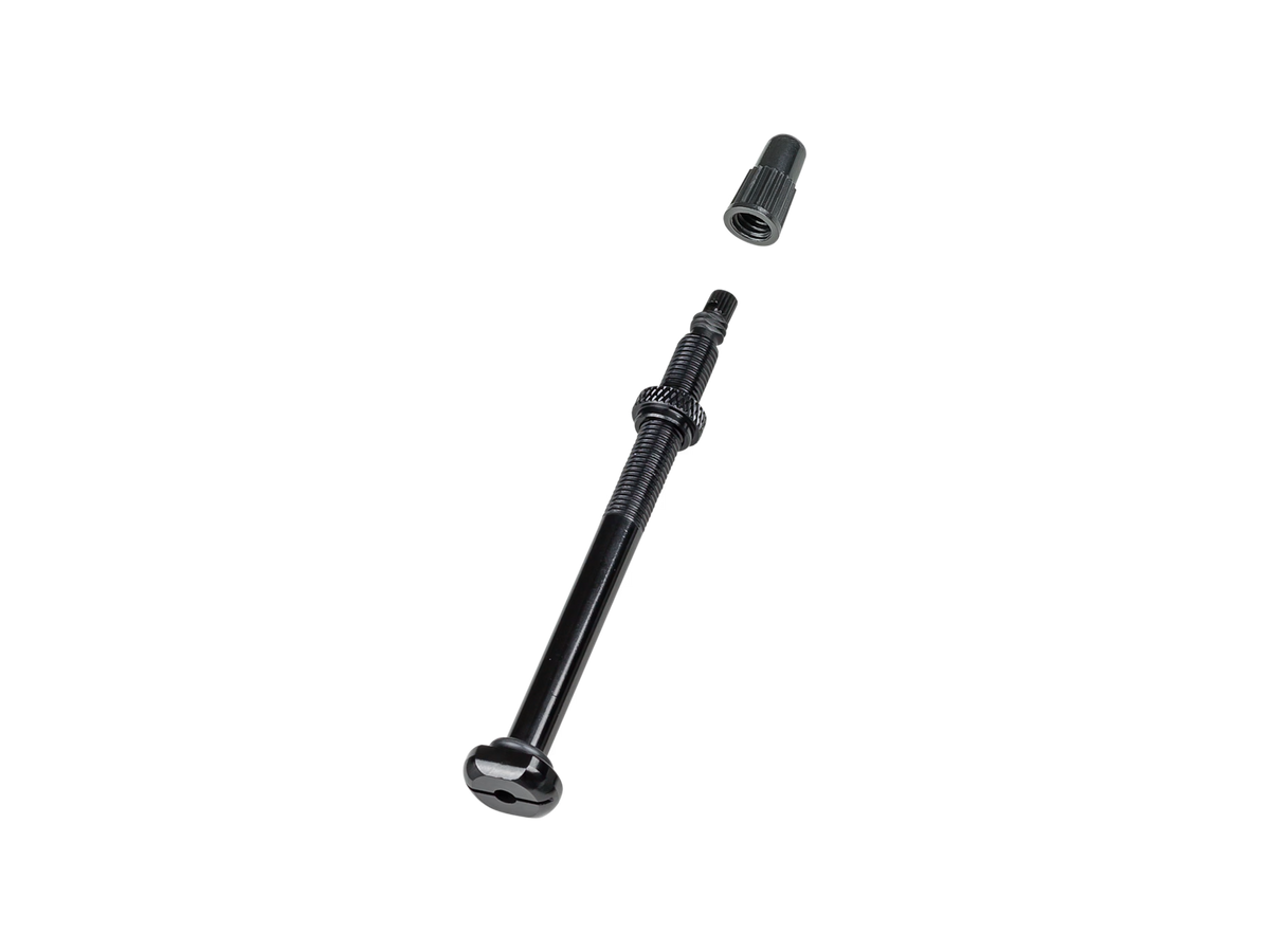 Tubeless Ventil 80 mm Sort